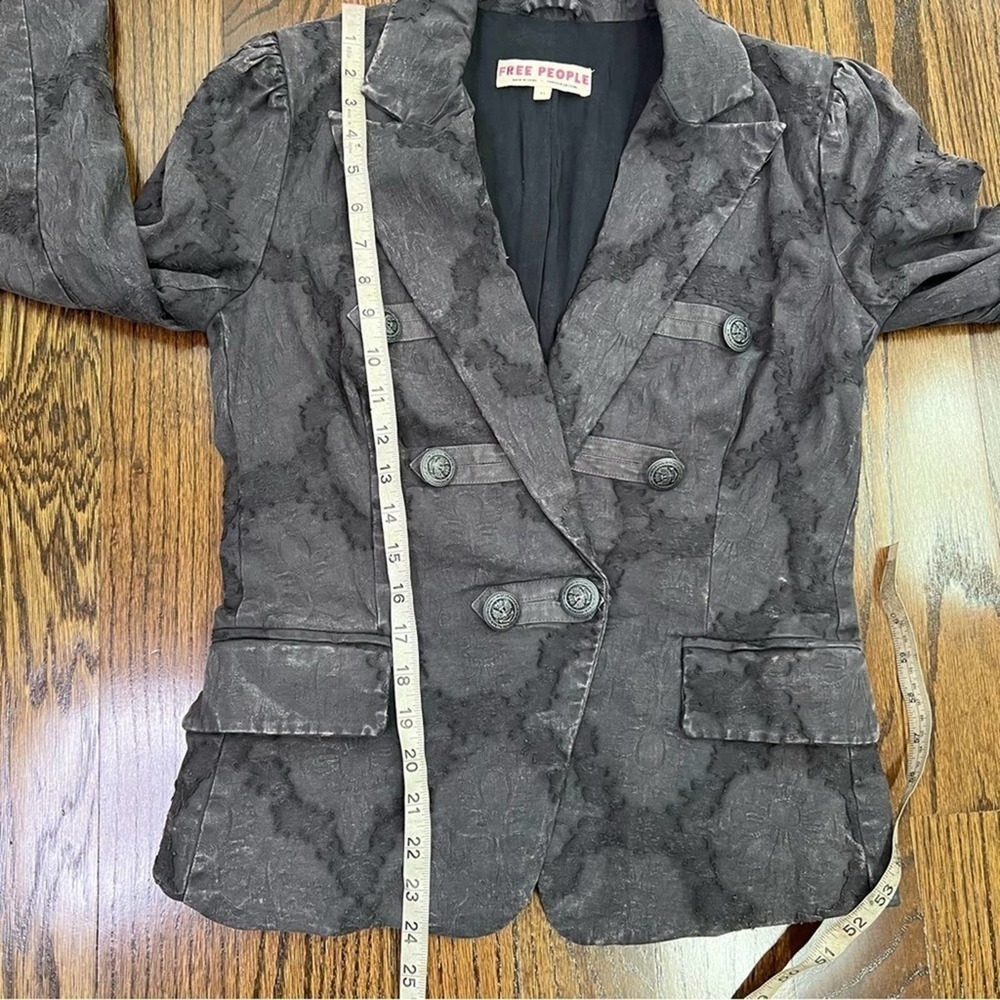 Free People James Blazer Military vintage look. Size: XS - Picture 13 of 13